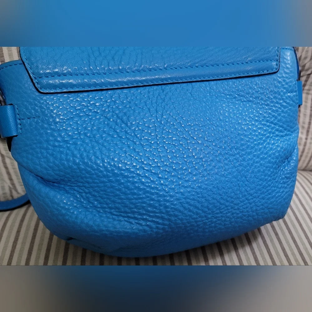 Marc by Marc Jacobs Vibrant Aquamarine Half Pipe Annabel Crossbody Shoulder Bag - Picture 15 of 16